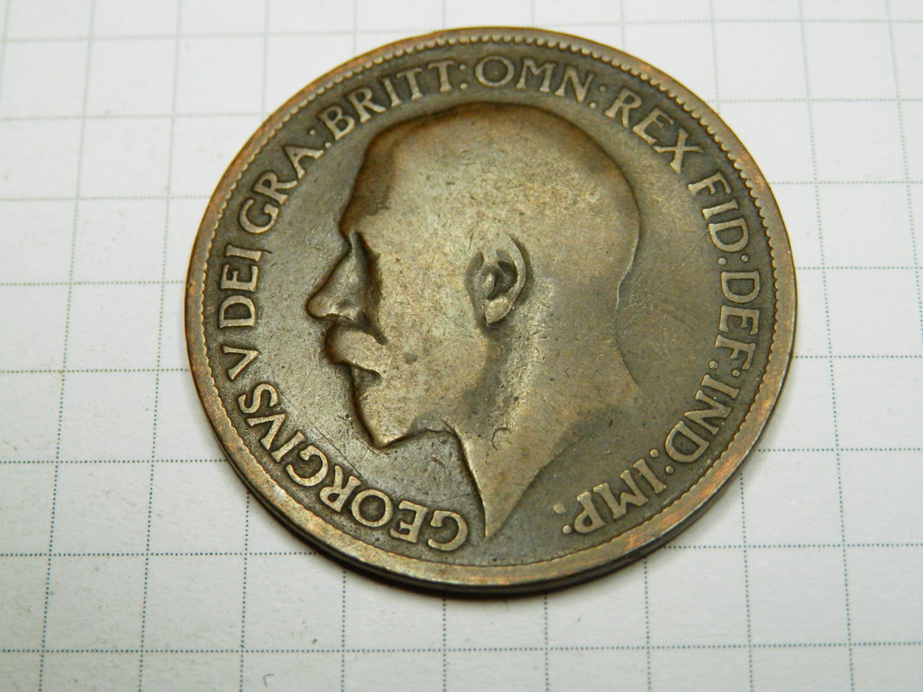 Tutti le monete: Großbritannien ½ Penny, 1916 – Usato da Weiach venduto da weiach81 1