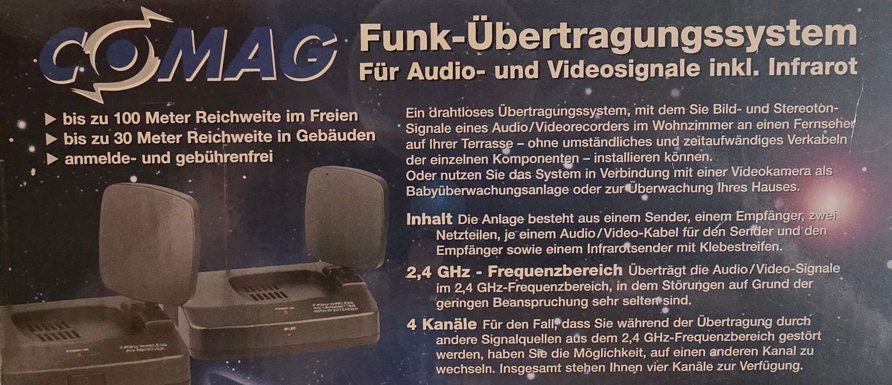 Radiocomunicazione: COMAG - Funk- Übertragungssystem – Usato da Lyss venduto da Mixbox 3