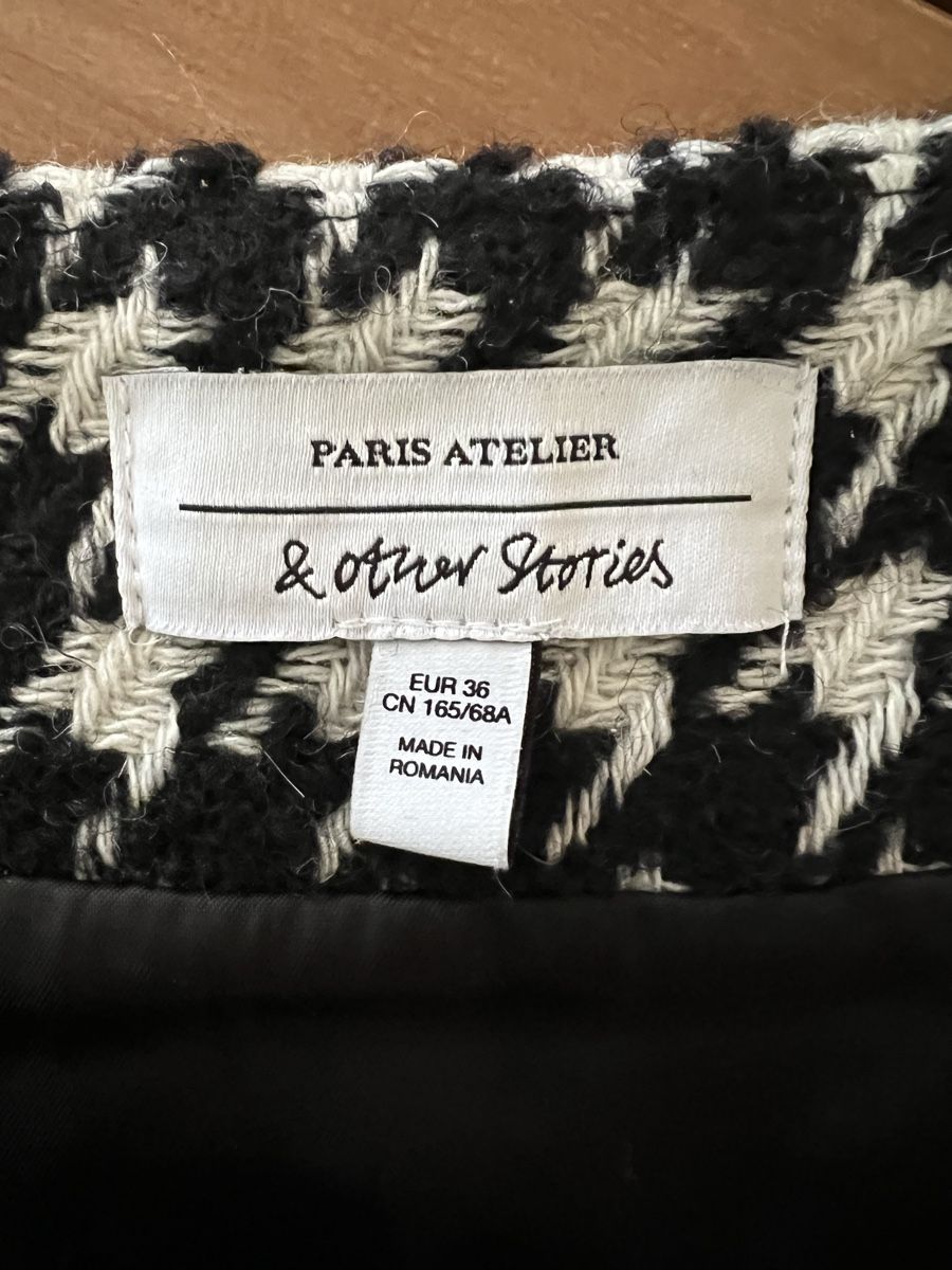 Other Stories Gonne: &Other Stories, mini skirt, houndstooth, size 36 – Usato da Zürich venduto da son_f7qw 1