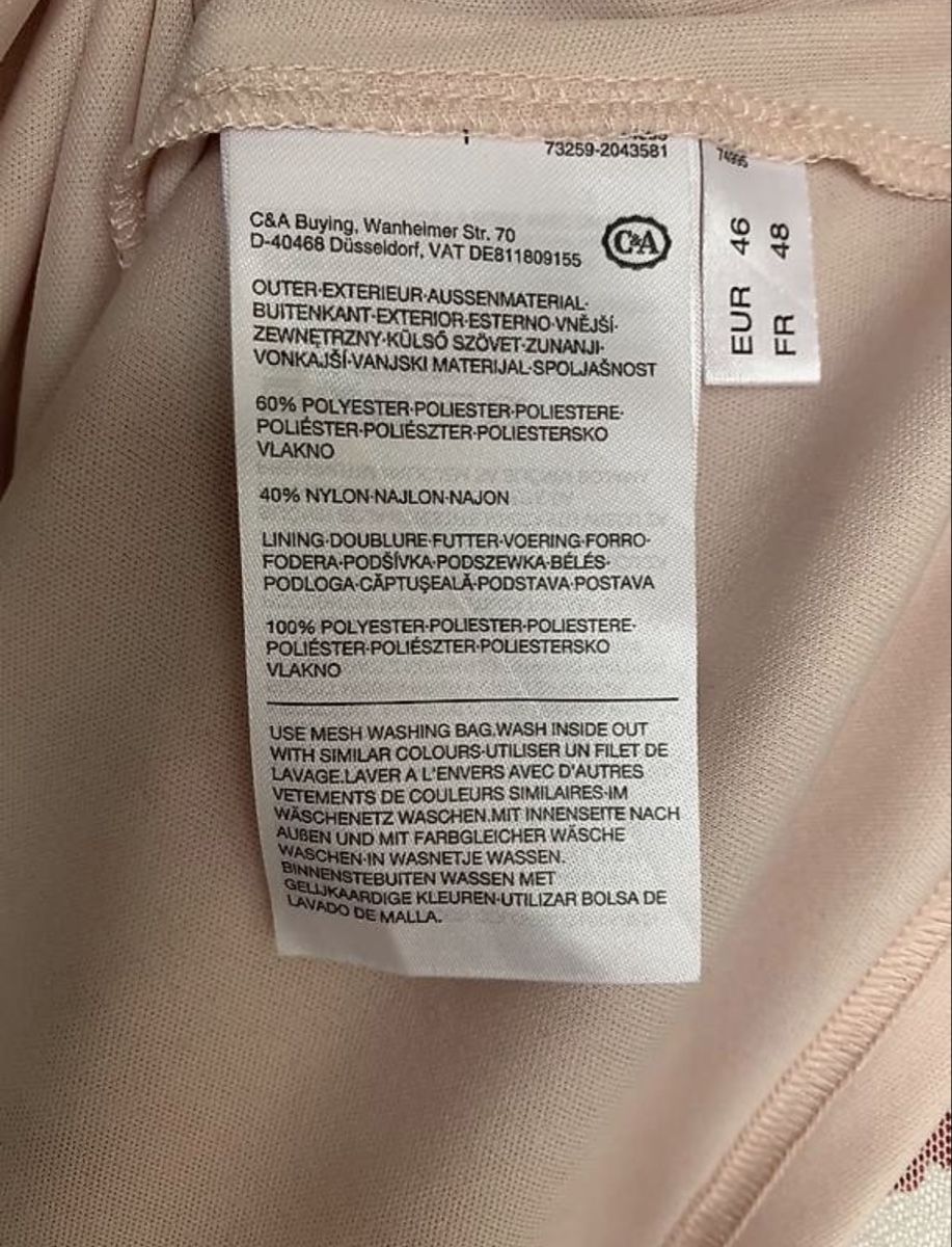 C&A Vestiti: Partykleid Gr. 46 – Usato da Bleienbach venduto da sch_c5kx 3