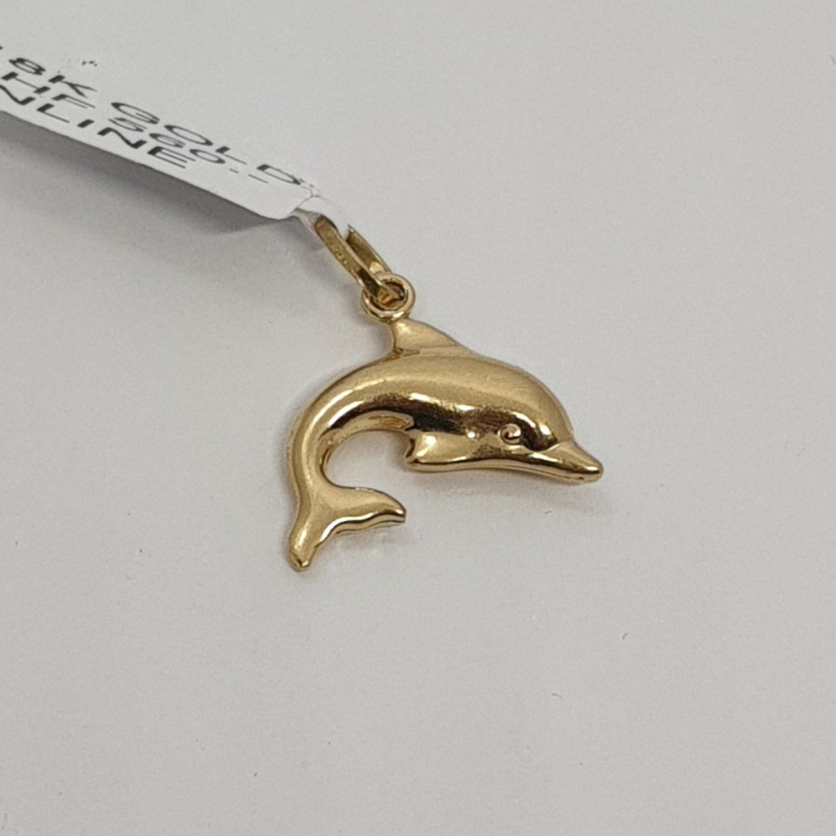 Ciondoli: Echt 18K Gold - Delfin Anhänger – Usato da Luzern venduto da Goldhaus-Luzern