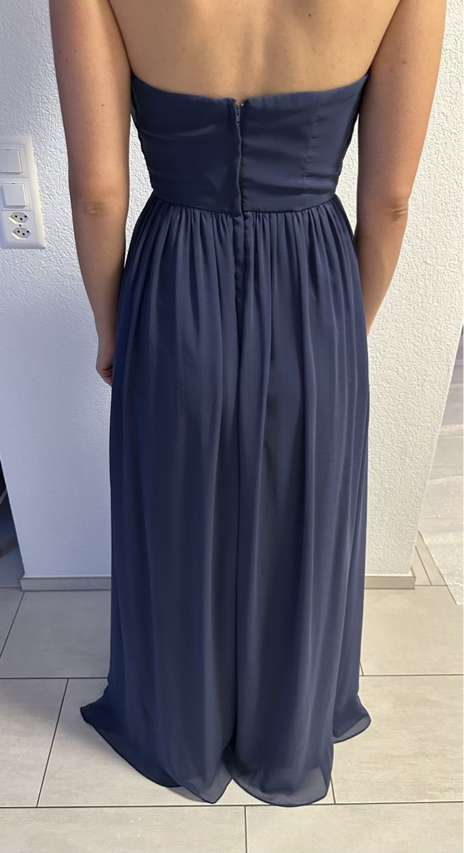 Kleider: Blaues Abendkleid 38 – Neu (gemäss Beschreibung) aus Erlinsbach SO von Topf12 1