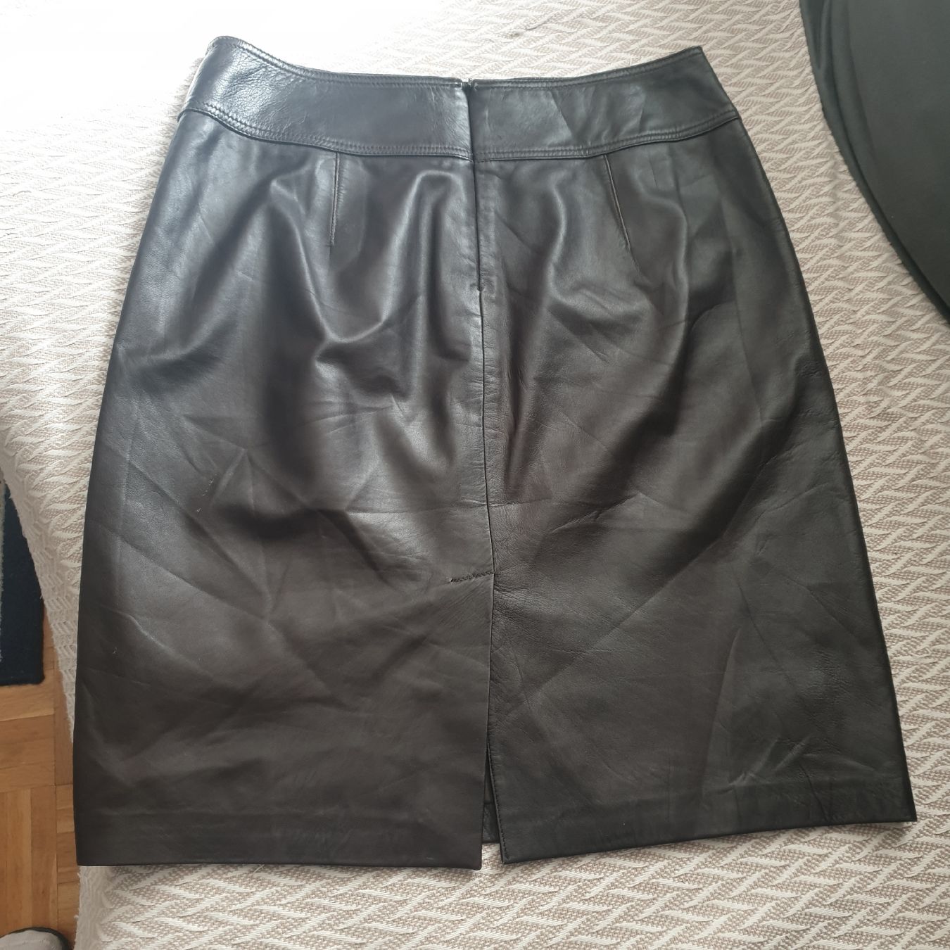 Gerry Weber Gonne: Gerry Weber Echtlederhupe, braun, Gr. 40 – Nuovo (secondo la descrizione) da Frenkendorf venduto da Moon111 5