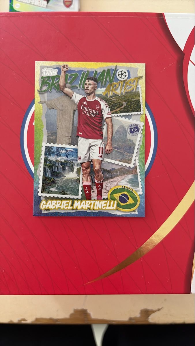 Topps Carte collezionabili: Gabriel Martinelli Topps Card Top Zustand – Nuovo (secondo la descrizione) da Rheineck venduto da FediCre45