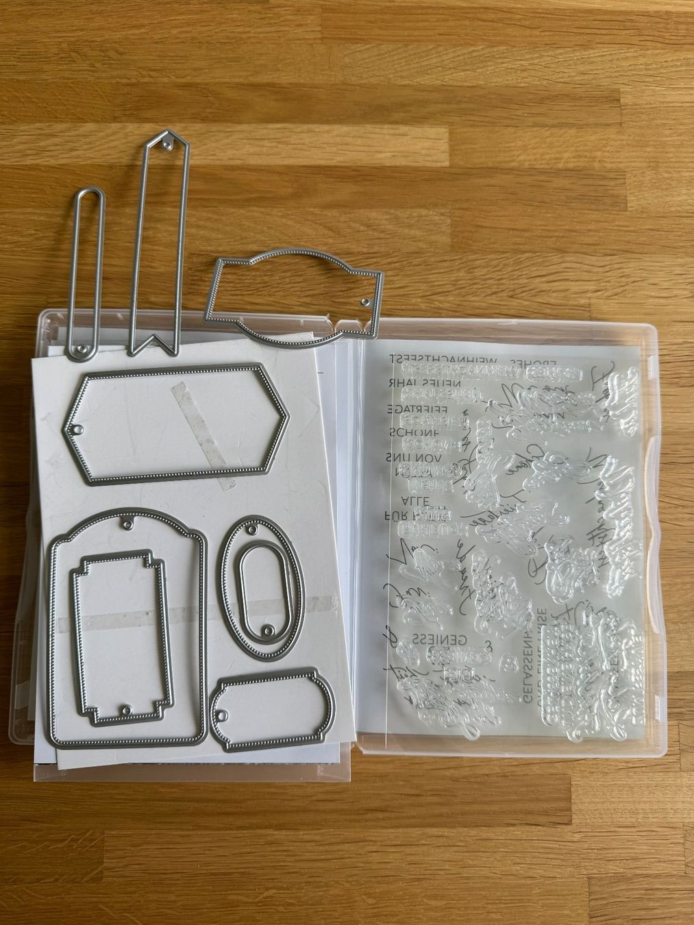 Stampin' up! Timbri: Stempelset "Weihnachtsworte" von Stampin Up / A – Usato da Neukirch (Egnach) venduto da muolen 1