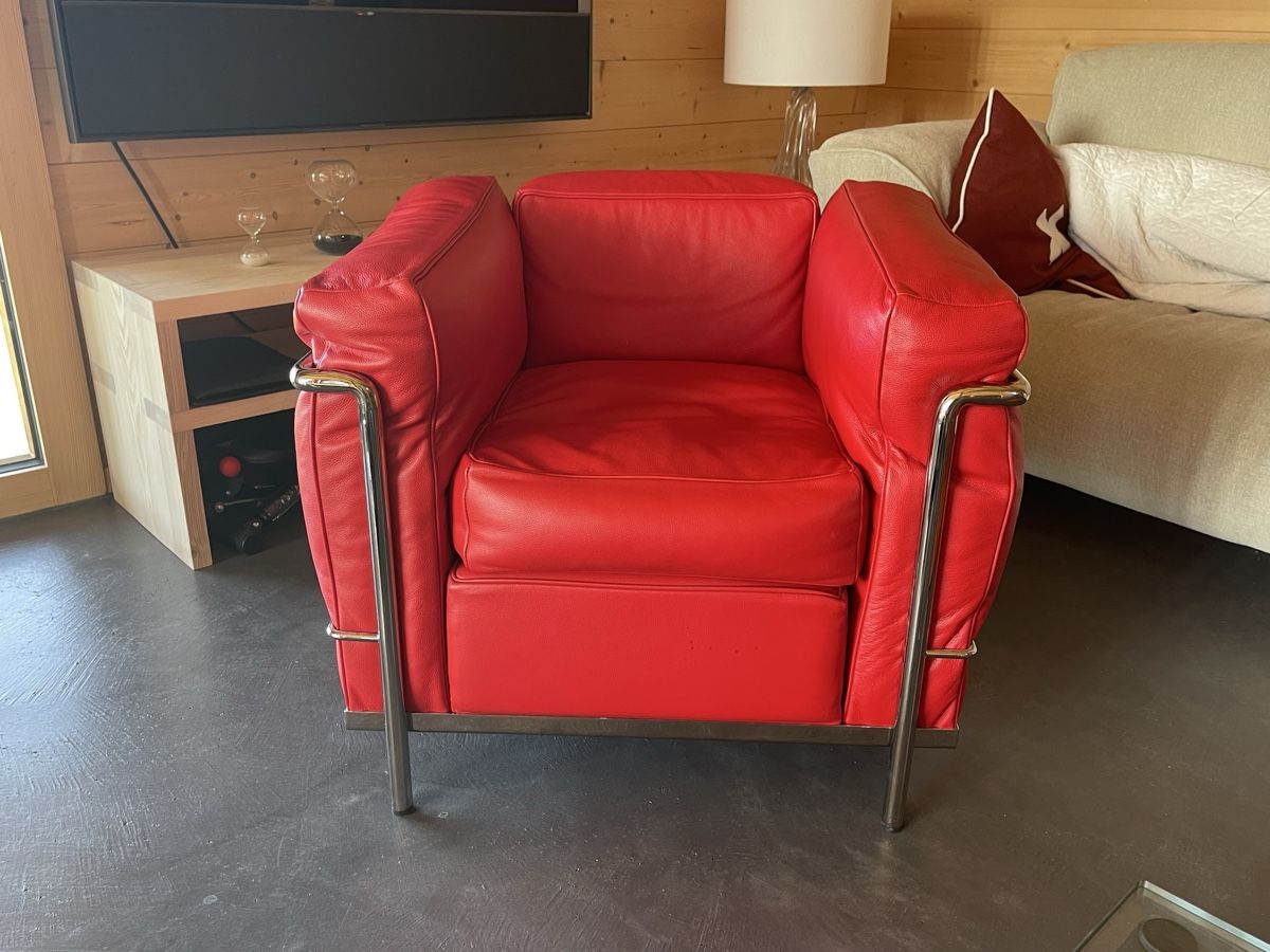 Sessel: Fauteuil Cassina LC2 - Le Corbusier – Gebraucht aus Lausanne von guarnero