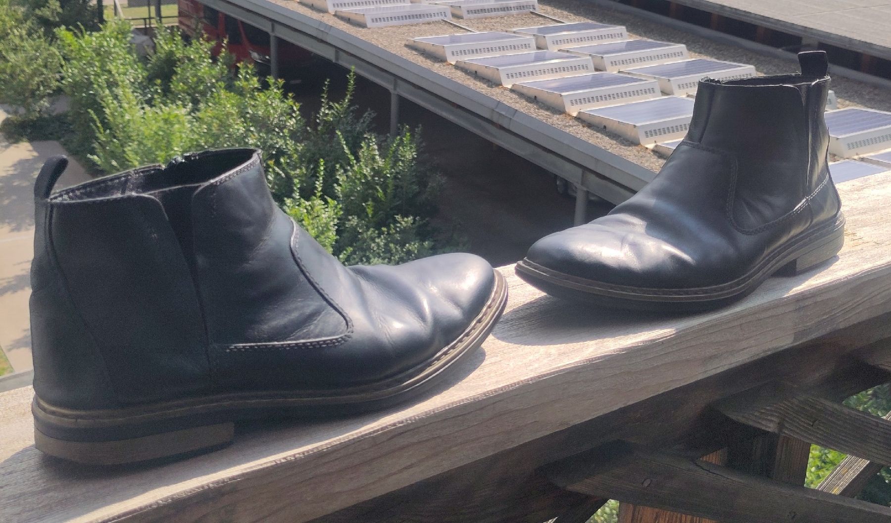 Rieker Chaussures hommes: Rieker Leder Schuhe, Schwarz – D'occasion à Zürich par Viarey 1
