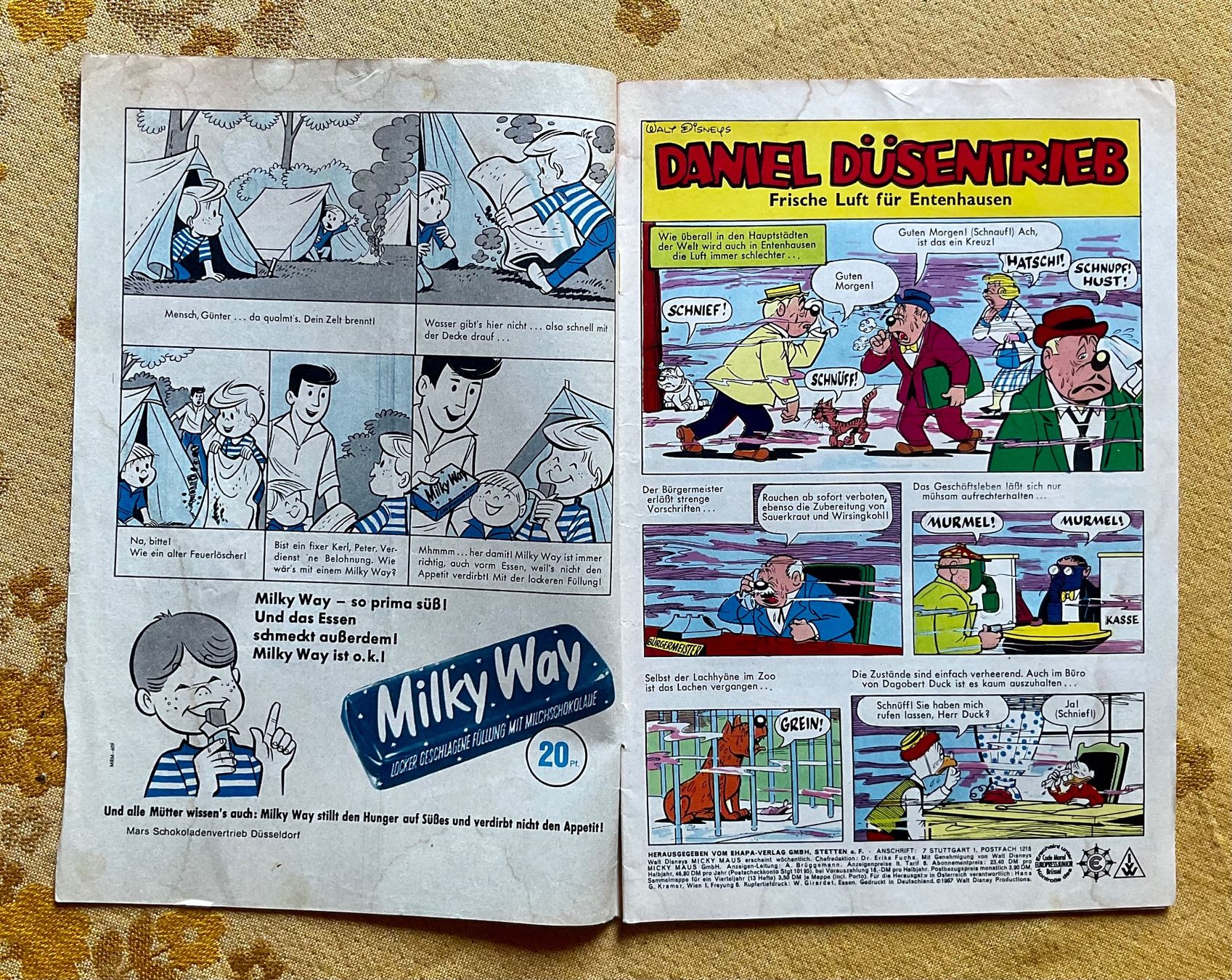 Comics: Micky Maus Heft Nr 30 von 1967 – Gebraucht aus Endingen von nathan05 1