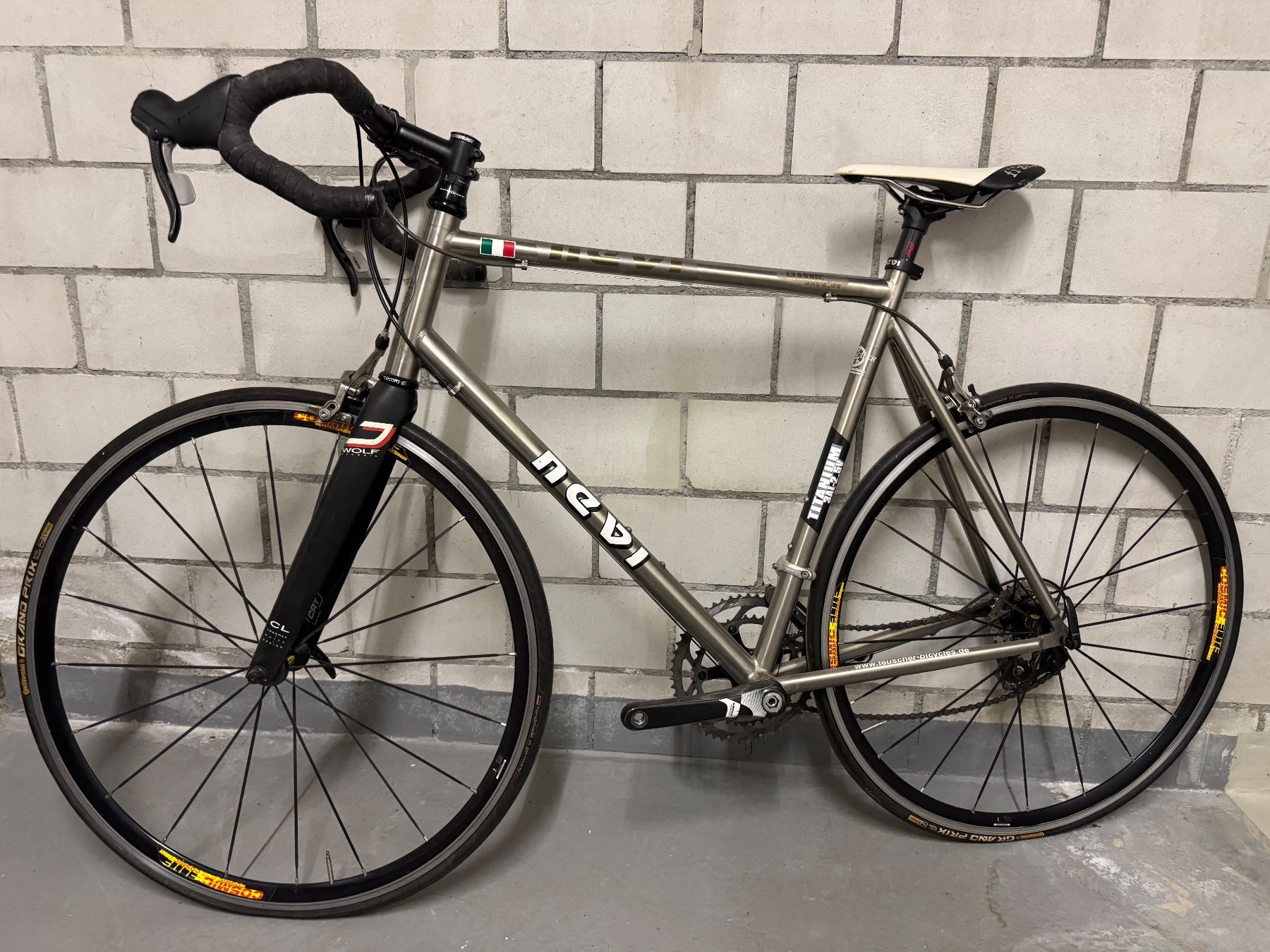 Biciclette: Nevi Titanium Rennrad SRAM Force – Usato da Zürich venduto da andremafonso