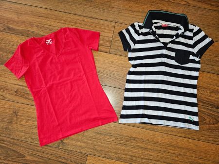 2x Sommer T-Shirts  mit **PUMA** Gr. 158 / 164
