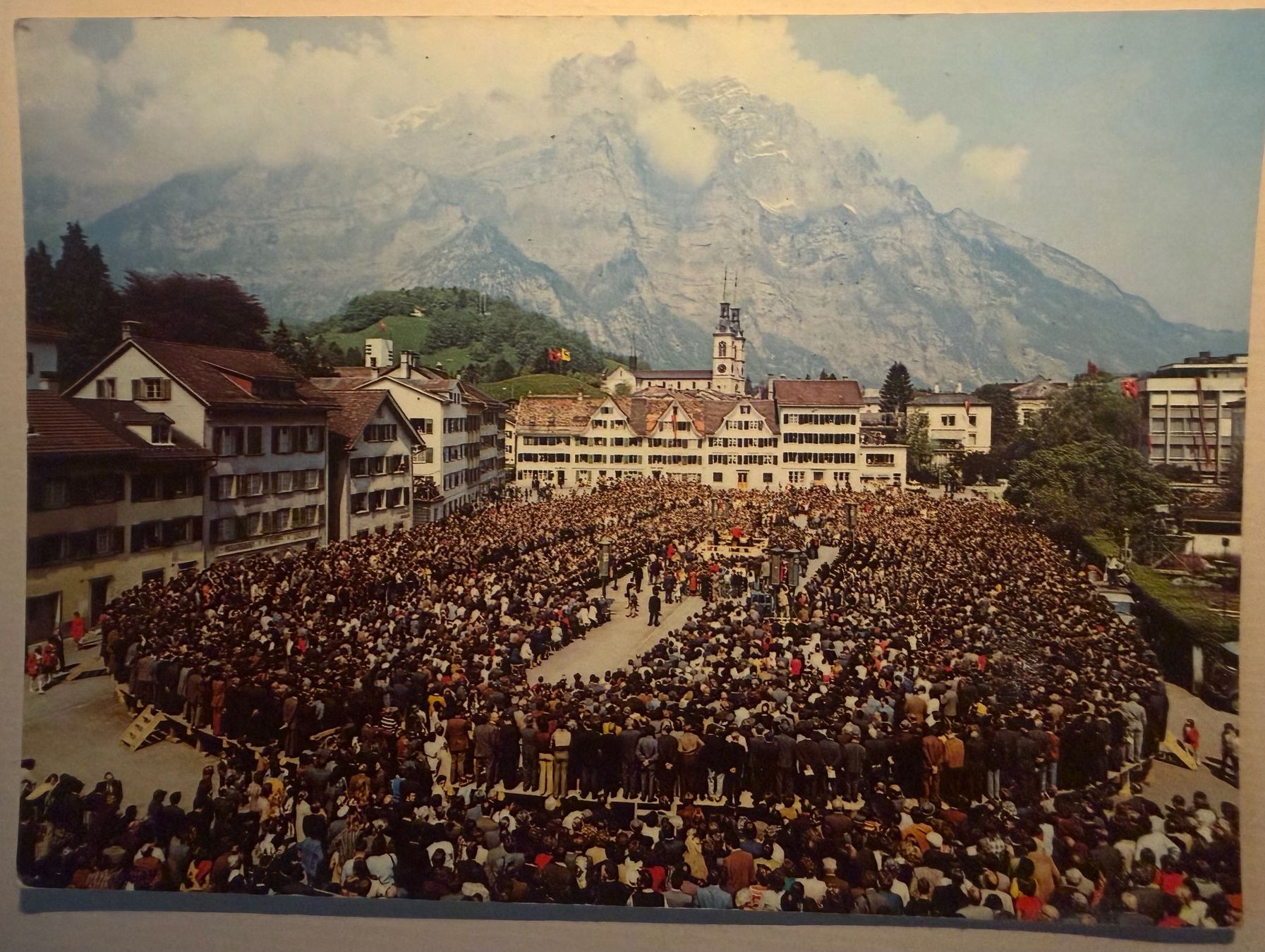 Cartes postales: GLARUS - Landsgemeinde - Ansichtskarte – D'occasion à Tegerfelden par siebenmacky