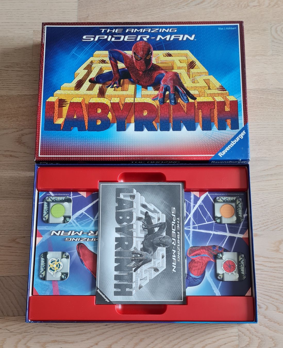 Giochi: THE AMAZING SPIDER MAN LABYRINTH BRETTSPIEL – Usato da Birsfelden venduto da Dealgoenner24 1