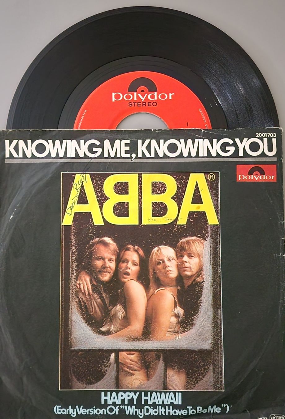 Dischi in vinile: ABBA Single – Knowing Me, Knowing You – Usato da Root venduto da atelier22