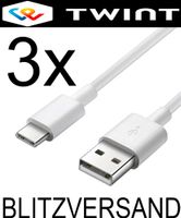 3x Ladekabel für Samsung S23 S24 S25 S26 /PLUS/ULTRA/EDGE/FE