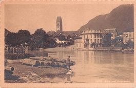 Unterseen BE Aare // 1911 Boot