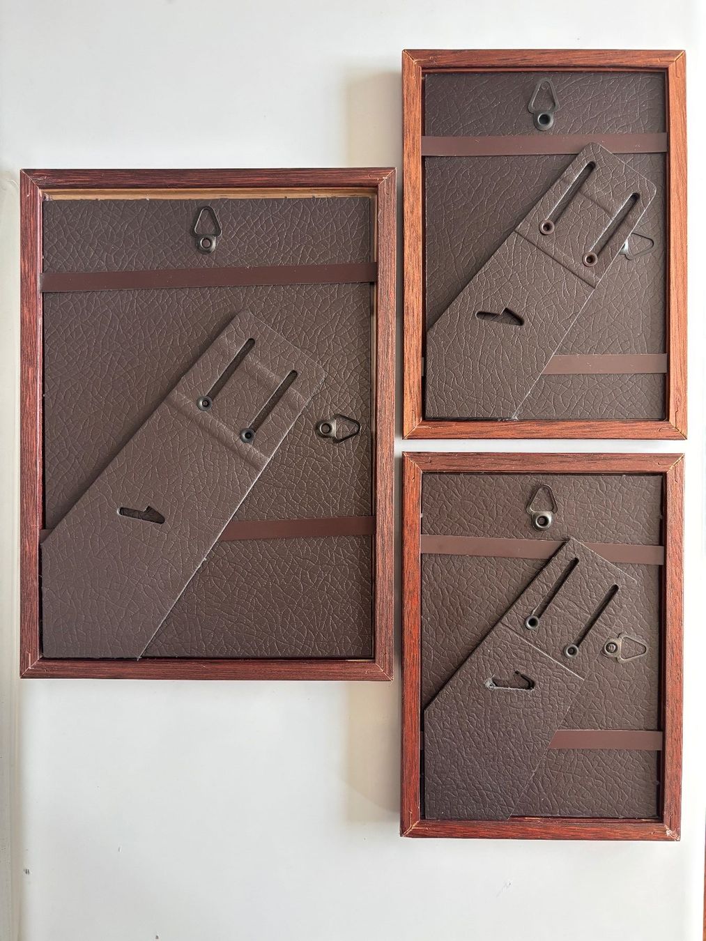 Cornici: Vintage Bilderrahmen Holz dunkel Set 3 Stk. – Usato da Horgen venduto da uge_pd5p 3