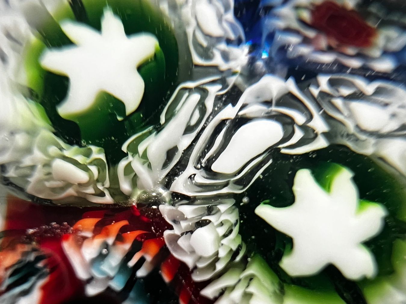 Murano Bicchieri: Murano Millefiori Paperweight – Nuovo (secondo la descrizione) da Gockhausen venduto da geo_ydf6 2