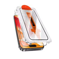 iPhone 16 Pro Max Panzerglas Folie mit Installation Rahmen