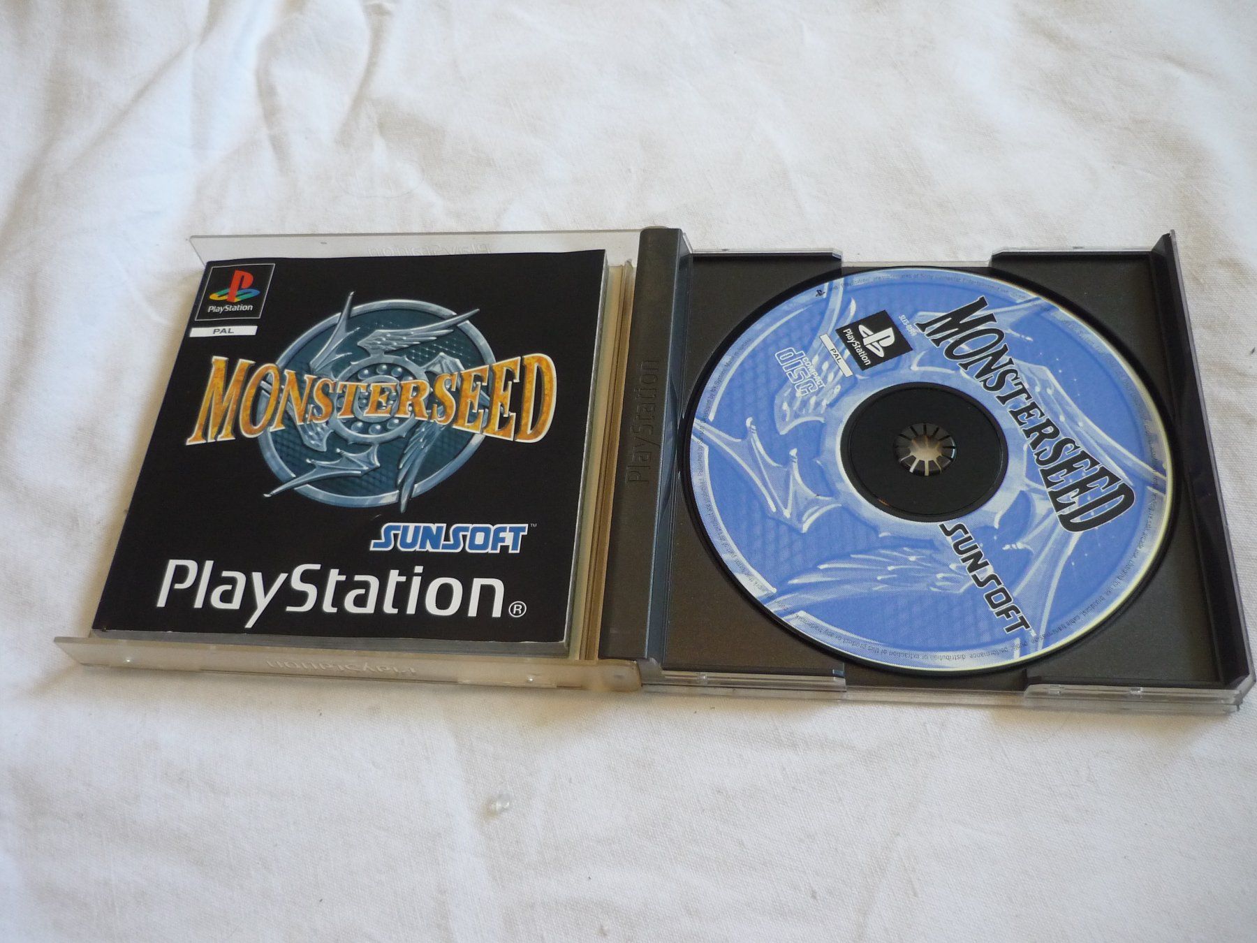 Sony Spiele: Videospiel - PS1 Playstation - Monsterseed – Gebraucht aus Beringen von zzRegal 1