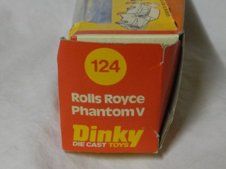 Dinky Toys Modellini d'auto: DINKY TOYS  NR. 124   ROLLS ROYCE PHANTOM V  MIB – Nuovo e nell'imballaggio originale da Gurtnellen venduto da Murmeli99 1