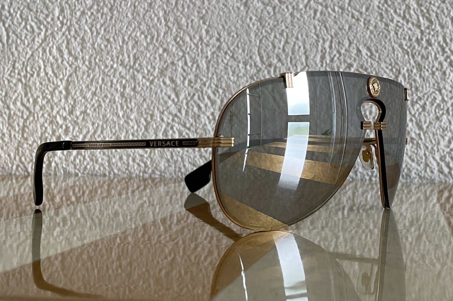 Versace Occhiali & Lenti: Versace Sonnenbrille verspiegelt – Usato da Sins venduto da den_z9gy 4