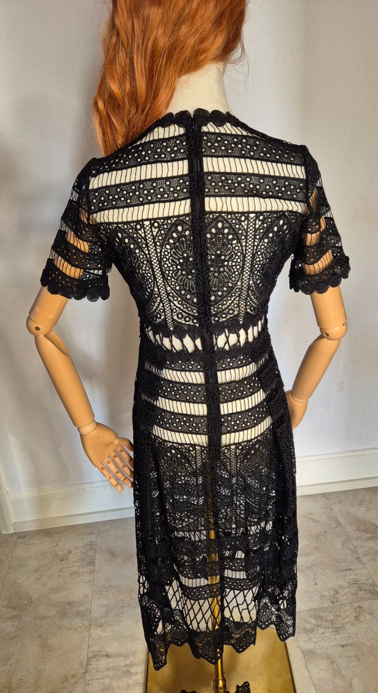 Kleider: Spitzen-Netzkleid von Maje – Gebraucht aus Leissigen von ali_k9v8 3