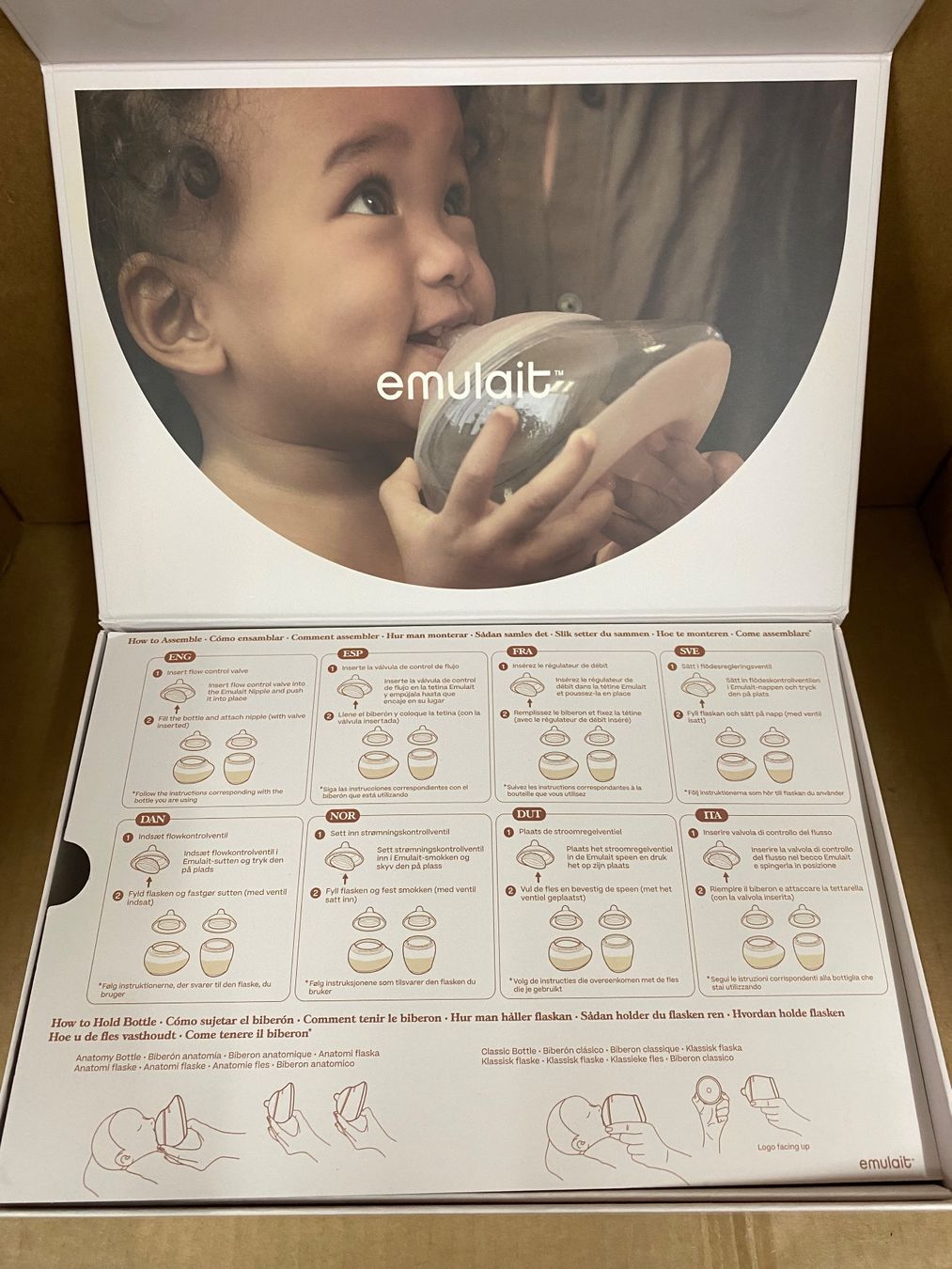 Baby-Mahlzeiten: Emulait Baby bottle nipples Starterset – Gebraucht aus Eschlikon TG von RamonaSt 1