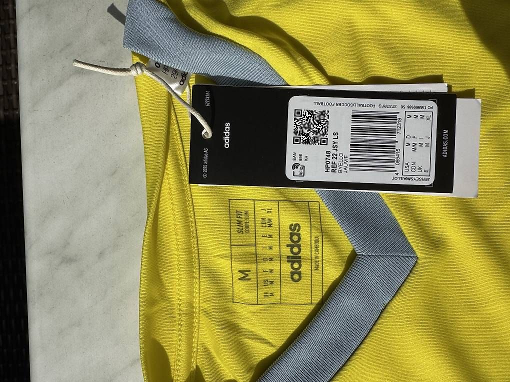 Adidas Canottiere & Pantaloni: Schiedsrichter Trikot - langarm – Nuovo (secondo la descrizione) da Gossau ZH venduto da schoggio 3