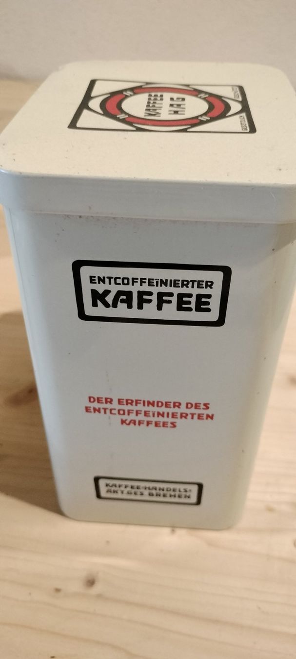 Barattoli: Blech Büchse Kaffee Hag Alt – Usato da Gansingen venduto da Lisa-Jane 1