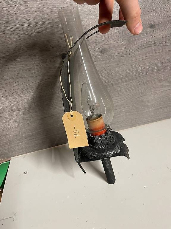 Lampen: Antik Wandlampe aus 1968 – Gebraucht aus Seuzach von Wolf936 2