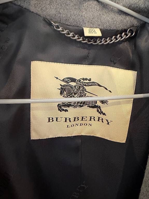 Burberry Mäntel: BURBERRY MANTEL GREY – Neu (gemäss Beschreibung) aus Schwyz von bofb 4
