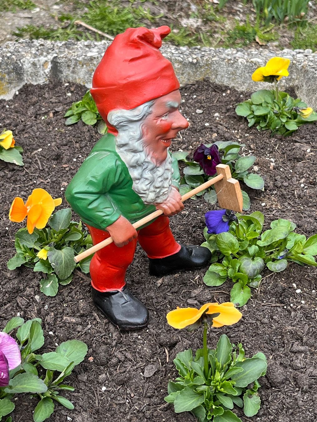 Statuette: Alter Gartenzwerg – Usato da Kandergrund venduto da honey-art_and_more 3