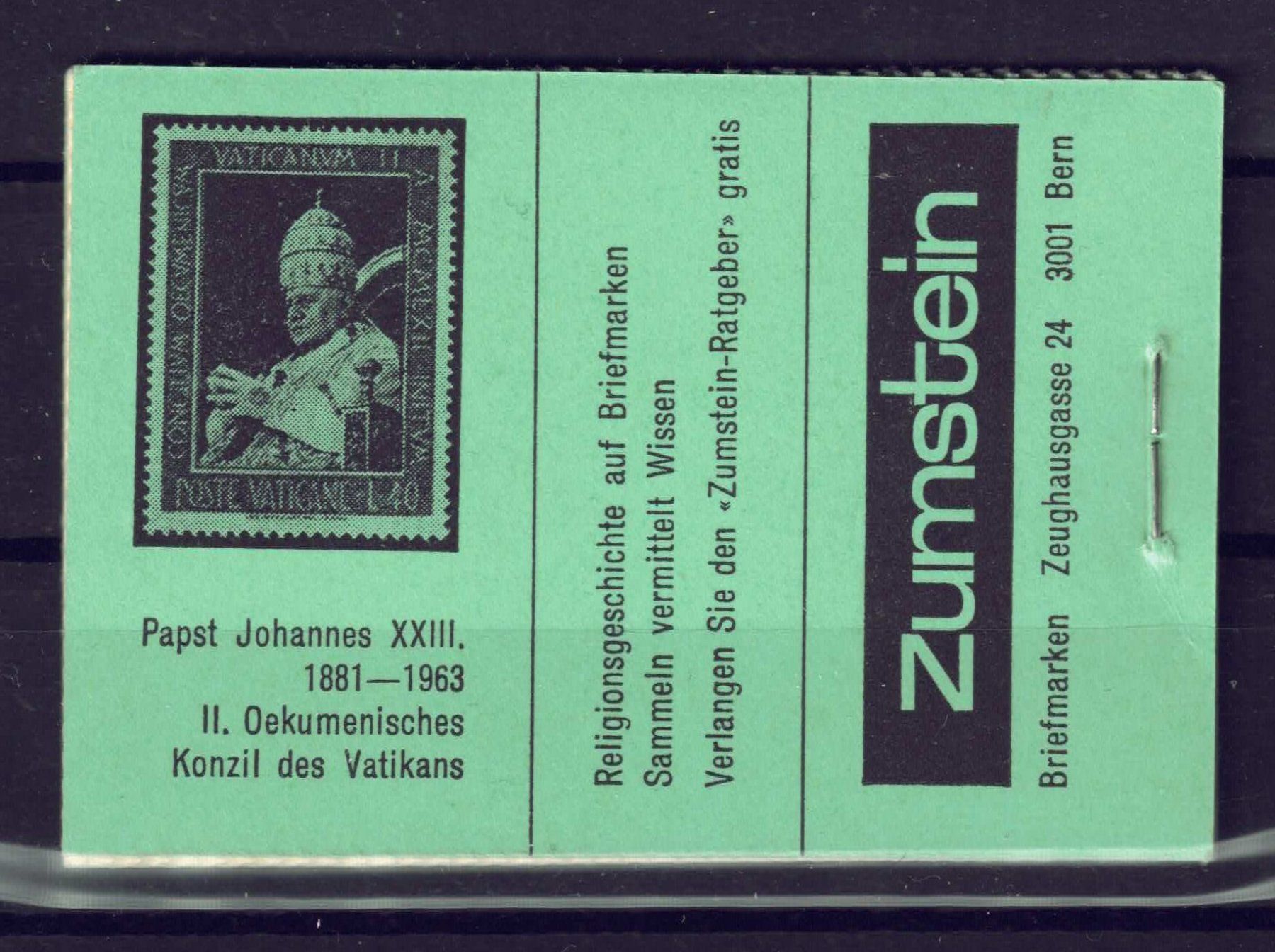 Alle Briefmarken: Markenheftchen 1970, 0-60,  Postfrisch ** – Neu (gemäss Beschreibung) aus Lupfig von lubor 1