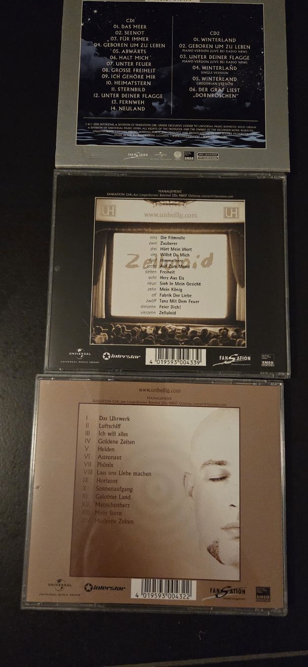 CD: Unheimlich cds – Usato da Zetzwil venduto da Rose050 1