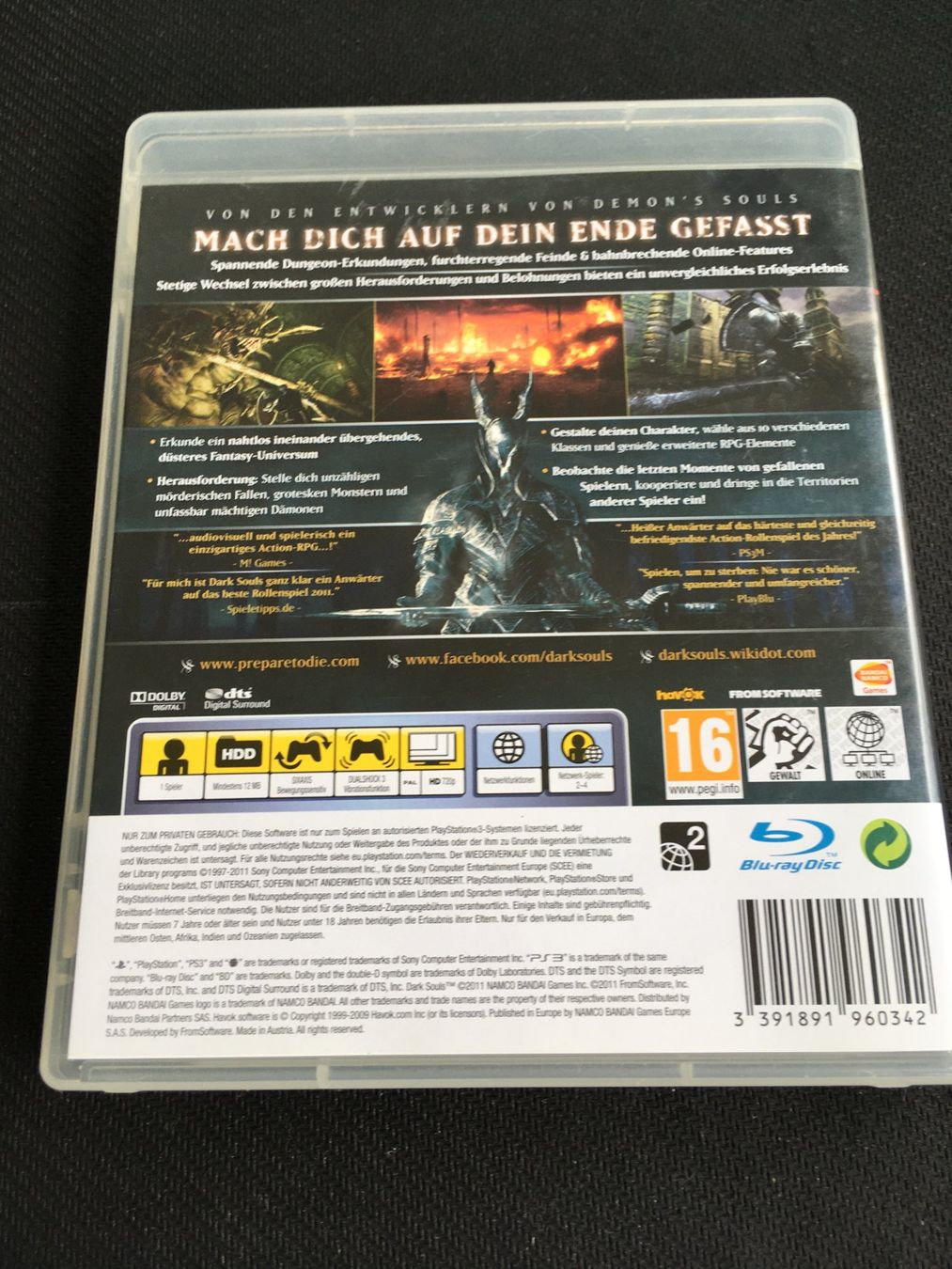 Sony Giochi: Dark Souls -  PS3 / Playstation 3 – Usato da St.Gallen venduto da sjosjo 1