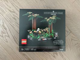 Lego Star Wars 75353 - Endor Speeder Chase Diorama