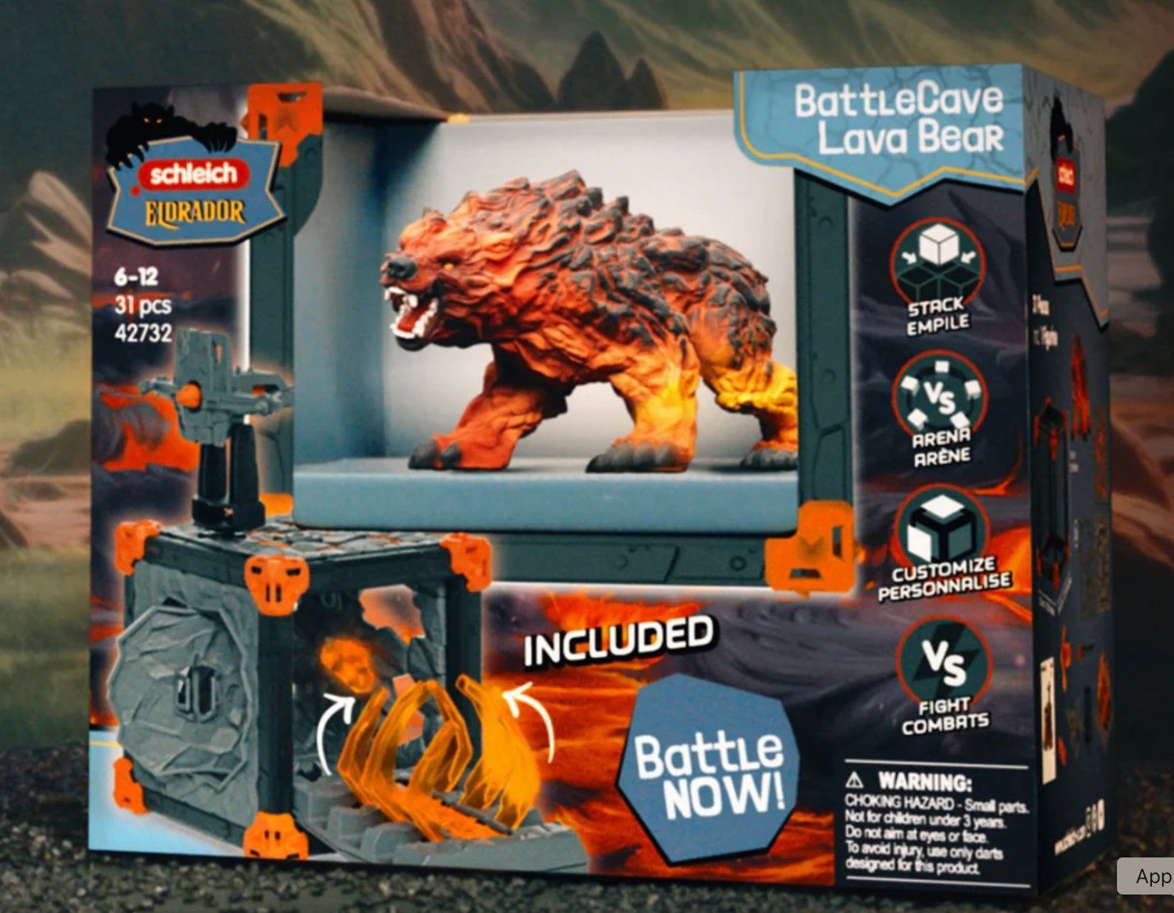 Schleich Spielzeuge: Schleich Eldrador BattleCave Lava Bear, OVP – Neu und originalverpackt aus Wangen b.Dübendorf von Goe