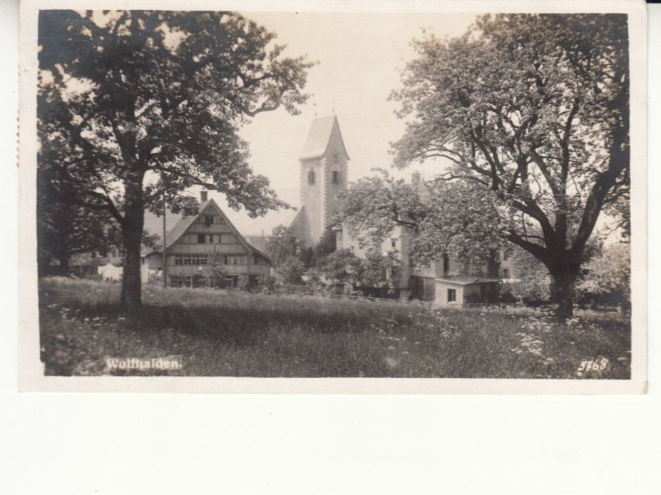 Cartoline postali: Wolfhalden 1931 – Usato da Bürglen TG venduto da StampGraf