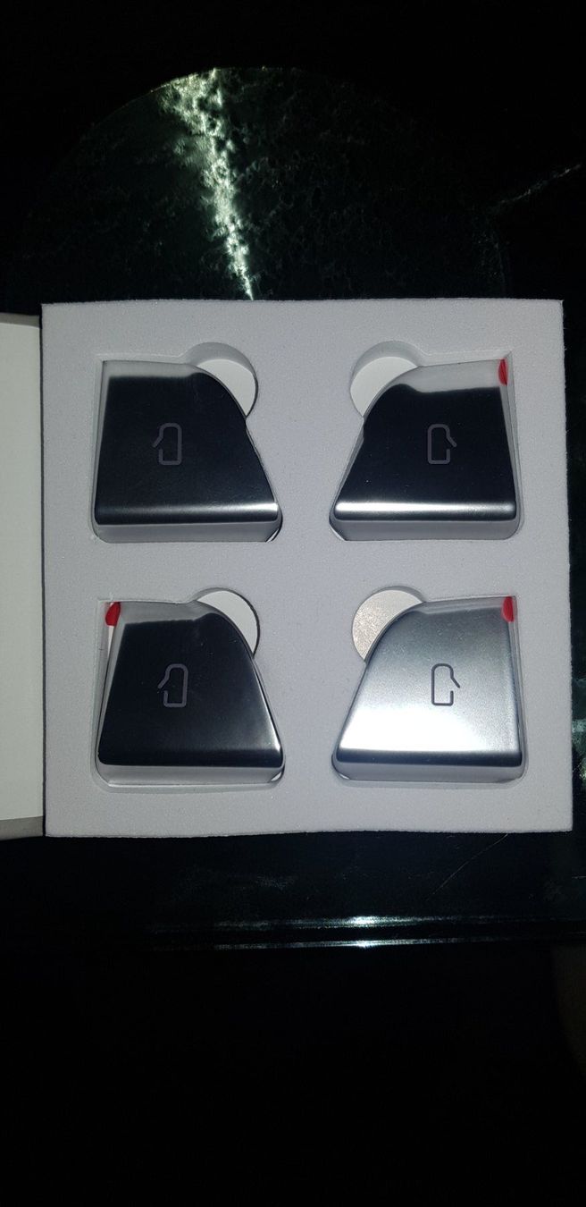 Tesla Alle Ersatzteile: Tesla Model 3 Türknopf-Schutzfolie – Neu und originalverpackt aus Embrach von Antonloeffel