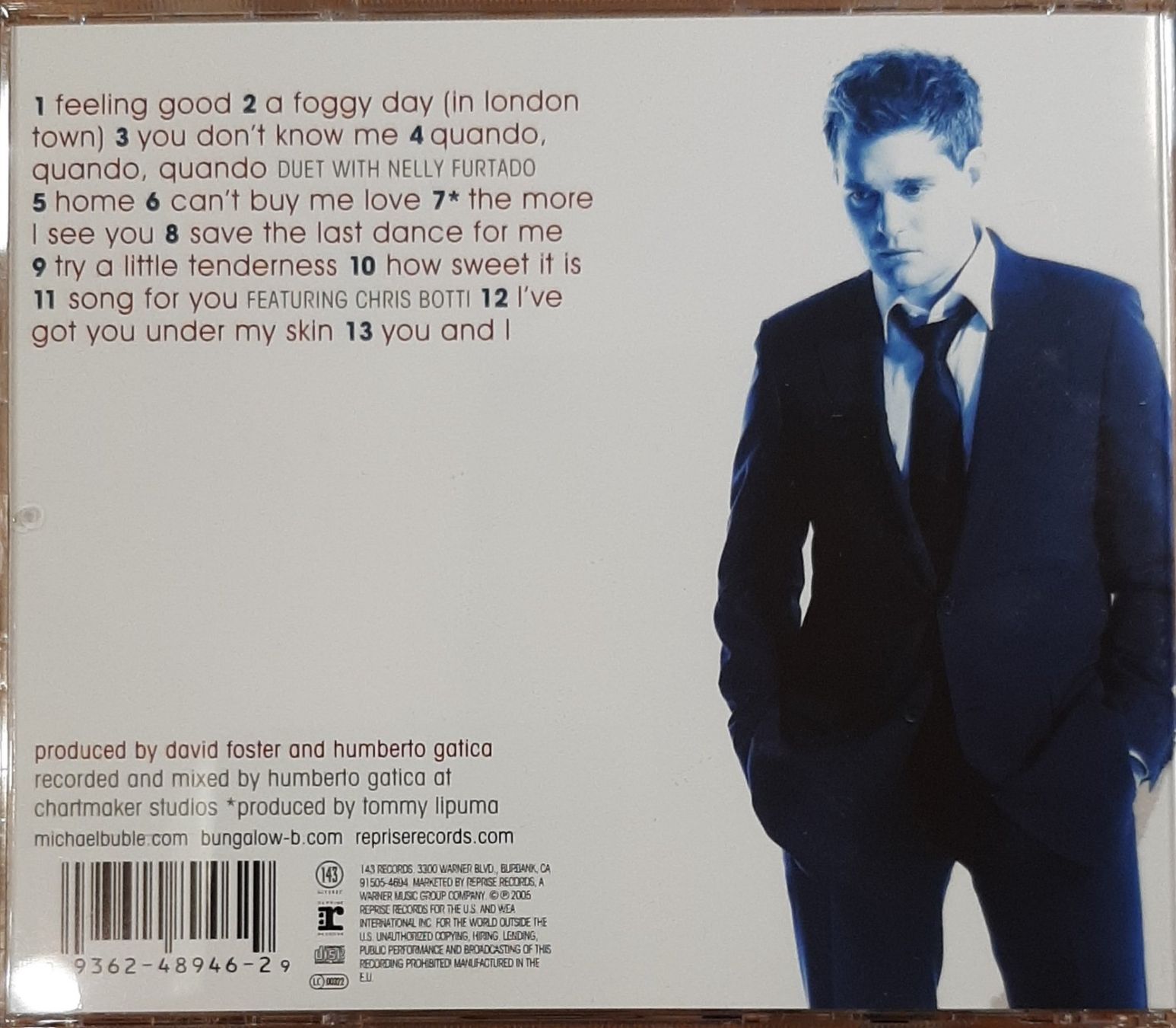 CDs: Michael Bublé -It's Time, CAN Jazz Pop Album 2005 – Gebraucht aus Schönenberg TG von Gregolino76 1