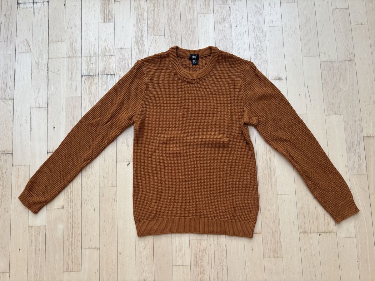 H&M Pullover & Sweatshirts: H&M brown knitted jumper, Size S – Gebraucht aus Zürich von Grothschild 2