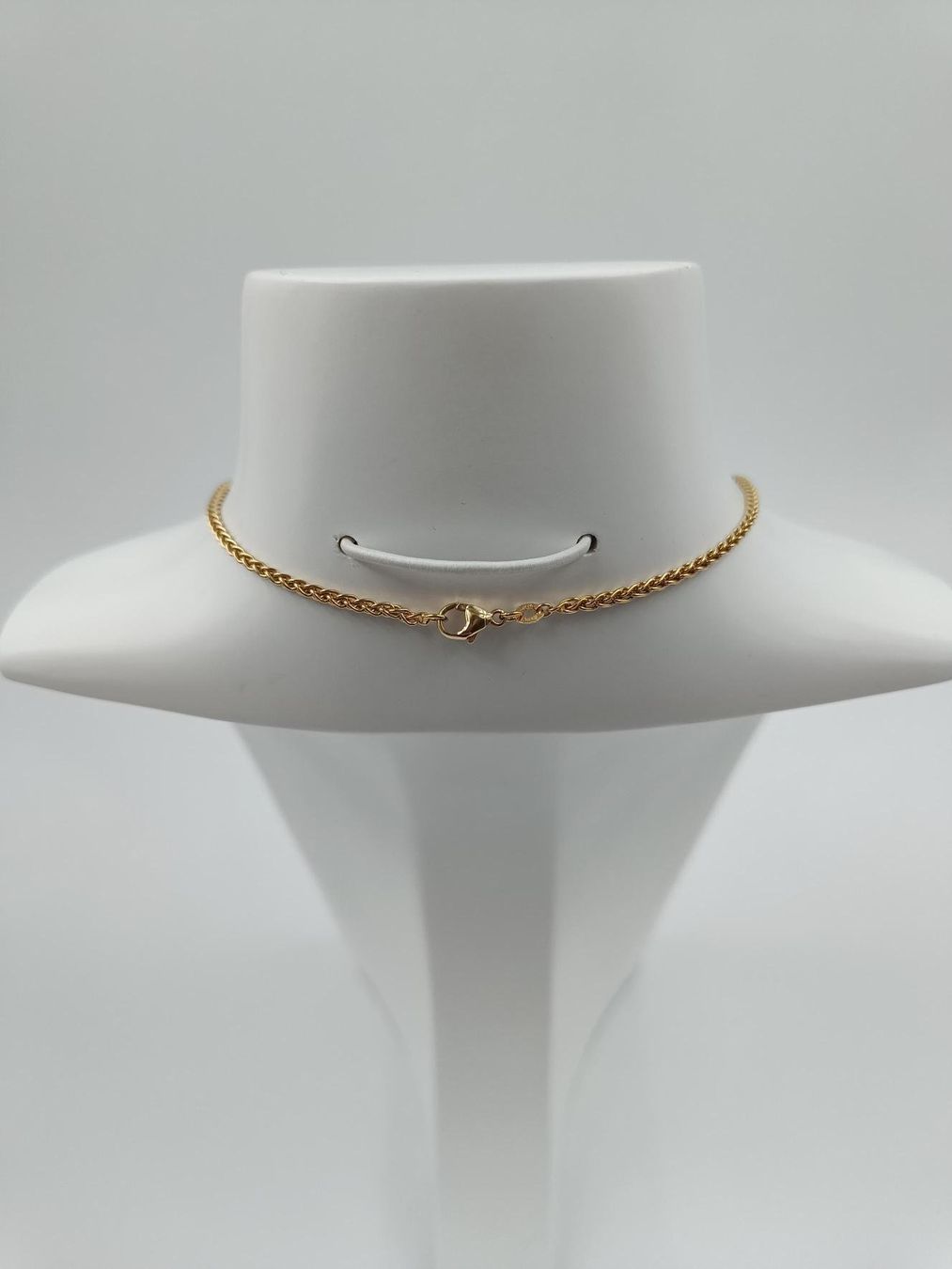 Ketten: BLUMIGES GELBGOLDCOLLIER MIT AKOYA PERLE – Gebraucht aus Luzern von EdiGem 4
