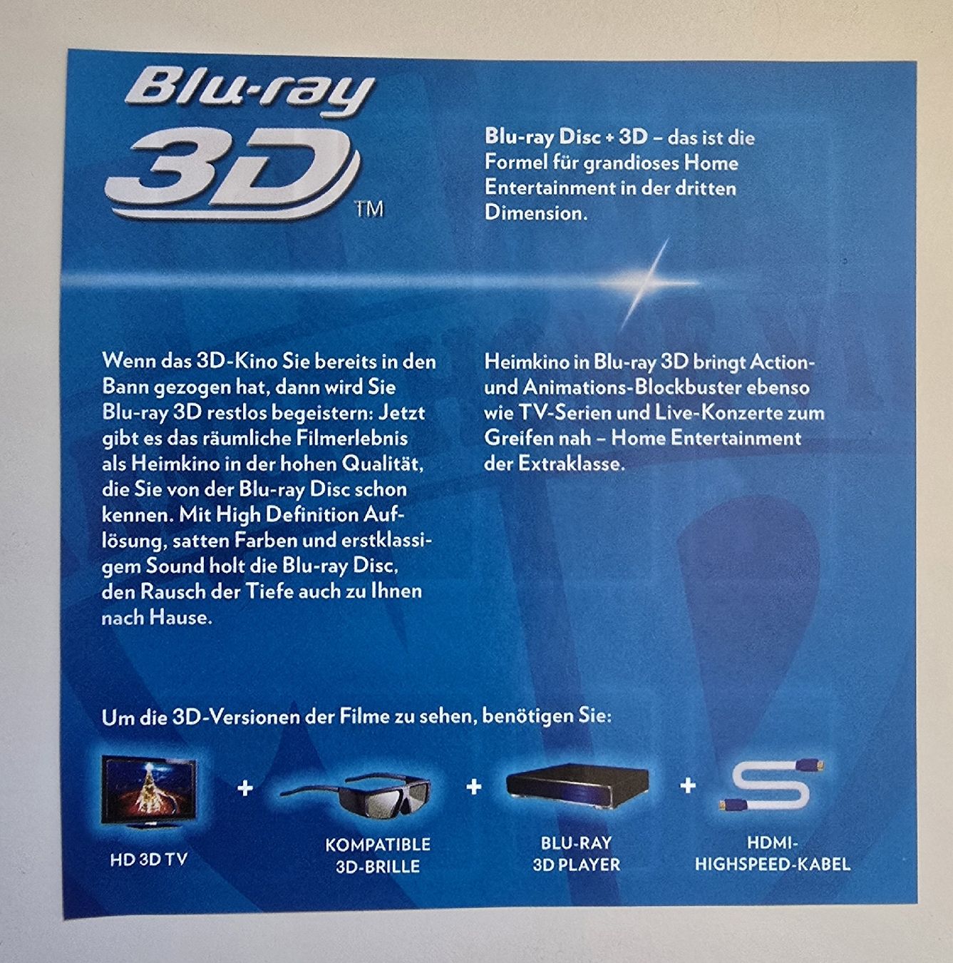 Tutti i DVDs: "3D" BLUE RAY SAMLUNG (14 Stück). – Usato da Moosseedorf venduto da dkdk09 6