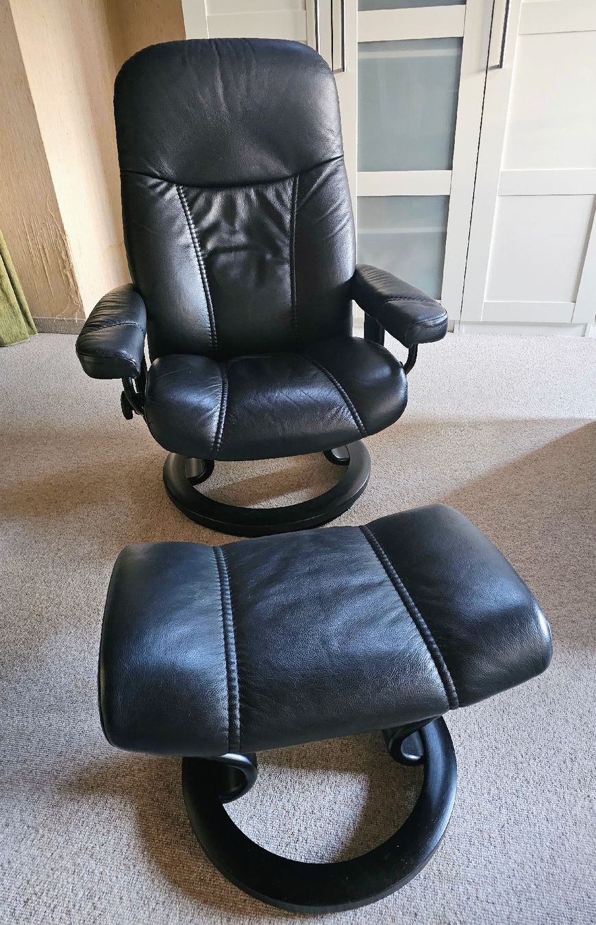 Stressless Poltrone: Stressless Sessel inkl. Hocker neuwertig – Nuovo (secondo la descrizione) da Unterägeri venduto da gospel6300