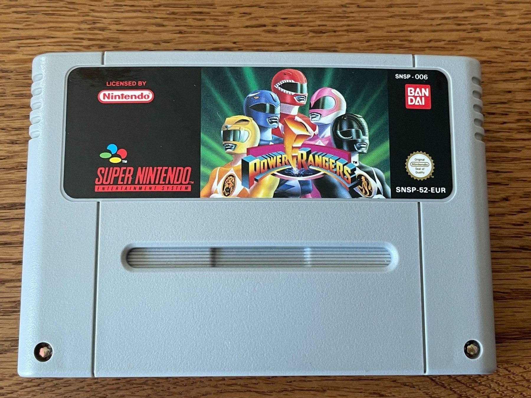 Nintendo Giochi: Snes Modul - Mighty Morphin Power Rangers - Top – Usato da Zuerich venduto da Dorsi