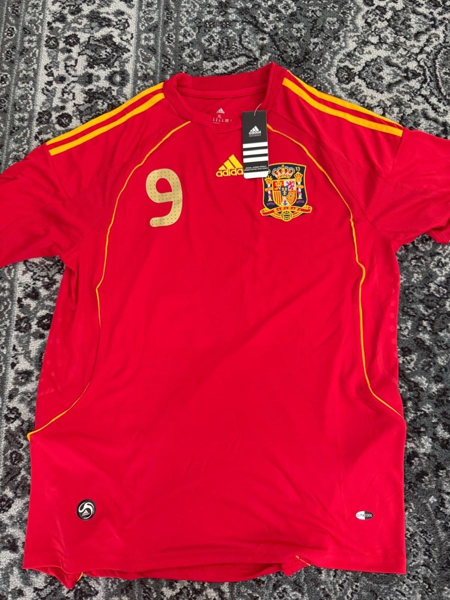 Canottiere & Pantaloni: Spanien Heimtrikot in Rot mit TORRES  – Nuovo (secondo la descrizione) da Rümlang venduto da Keno01 1