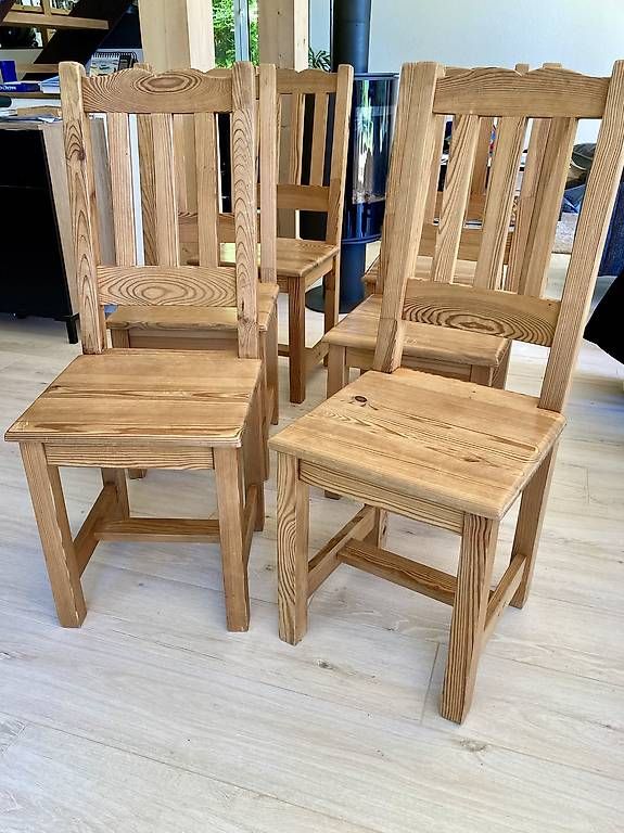 Sedie: Ensemble 6 chaises en bois massif – Usato da Grandson venduto da lilibubu 1