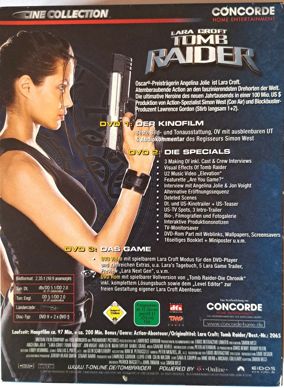 Tutti i DVDs: Lara Croft - Tomb Raider BOX – Usato da Tenniken venduto da mik_6mxg 7
