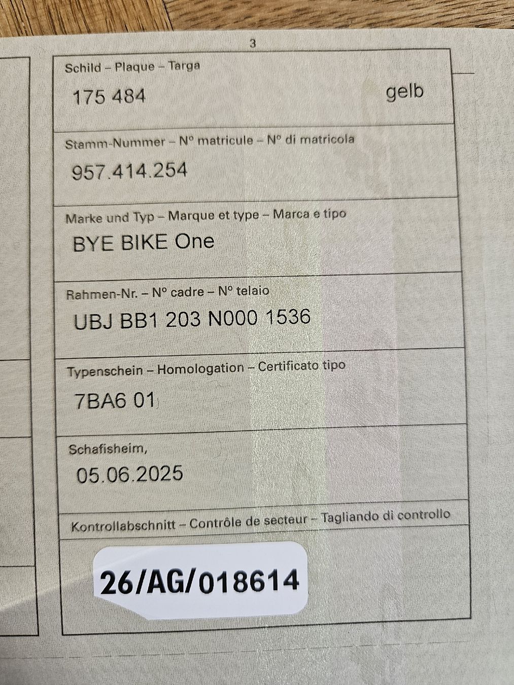 Ciclomotori: Bye Bike Retro – Usato da Fislisbach venduto da Bienchen78 5
