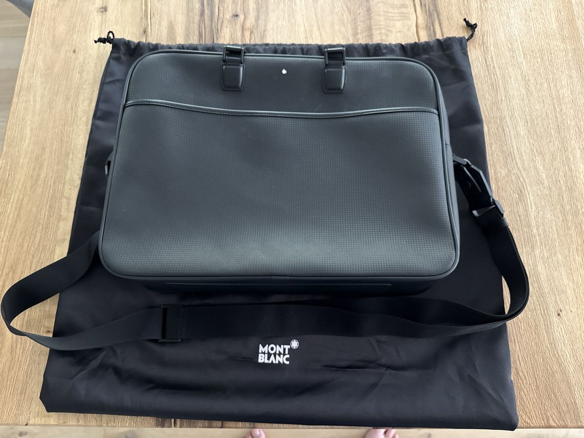 Montblanc Borse: Montblanc Laptoptasche schwarz – Usato da Heimberg venduto da andrgia 5